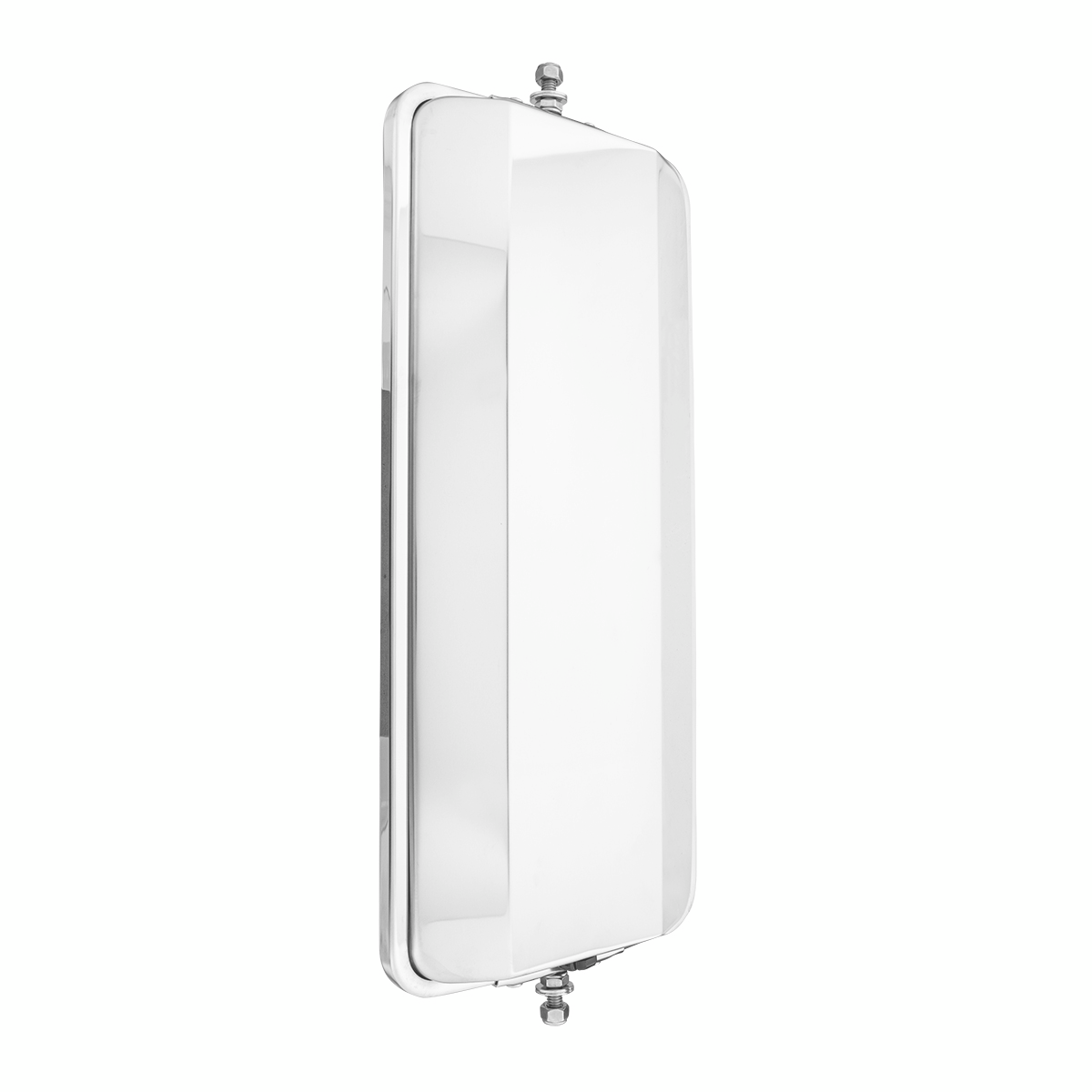 7" X 16" 430 Stainless Steel West Coast Style Mirror - Heated