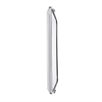 7" X 16" 430 Stainless Steel West Coast Style Mirror - Heated