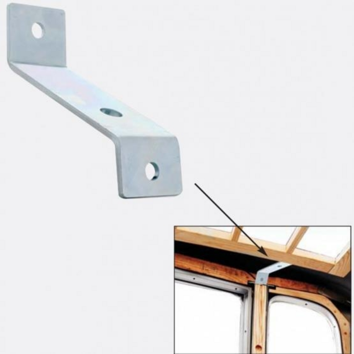Top Wood Support Bracket For 1932 Ford 5-Window Coupe