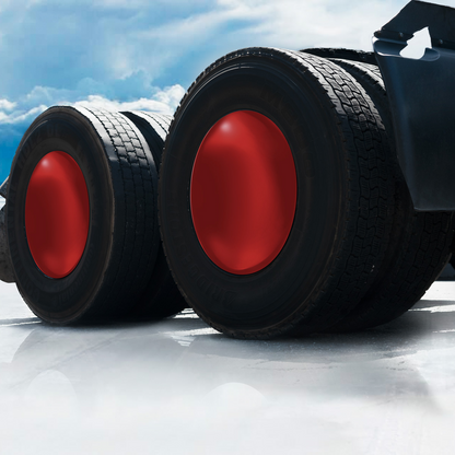 Aero Full-Moon Rear Axle Cover Kit - Candy Red