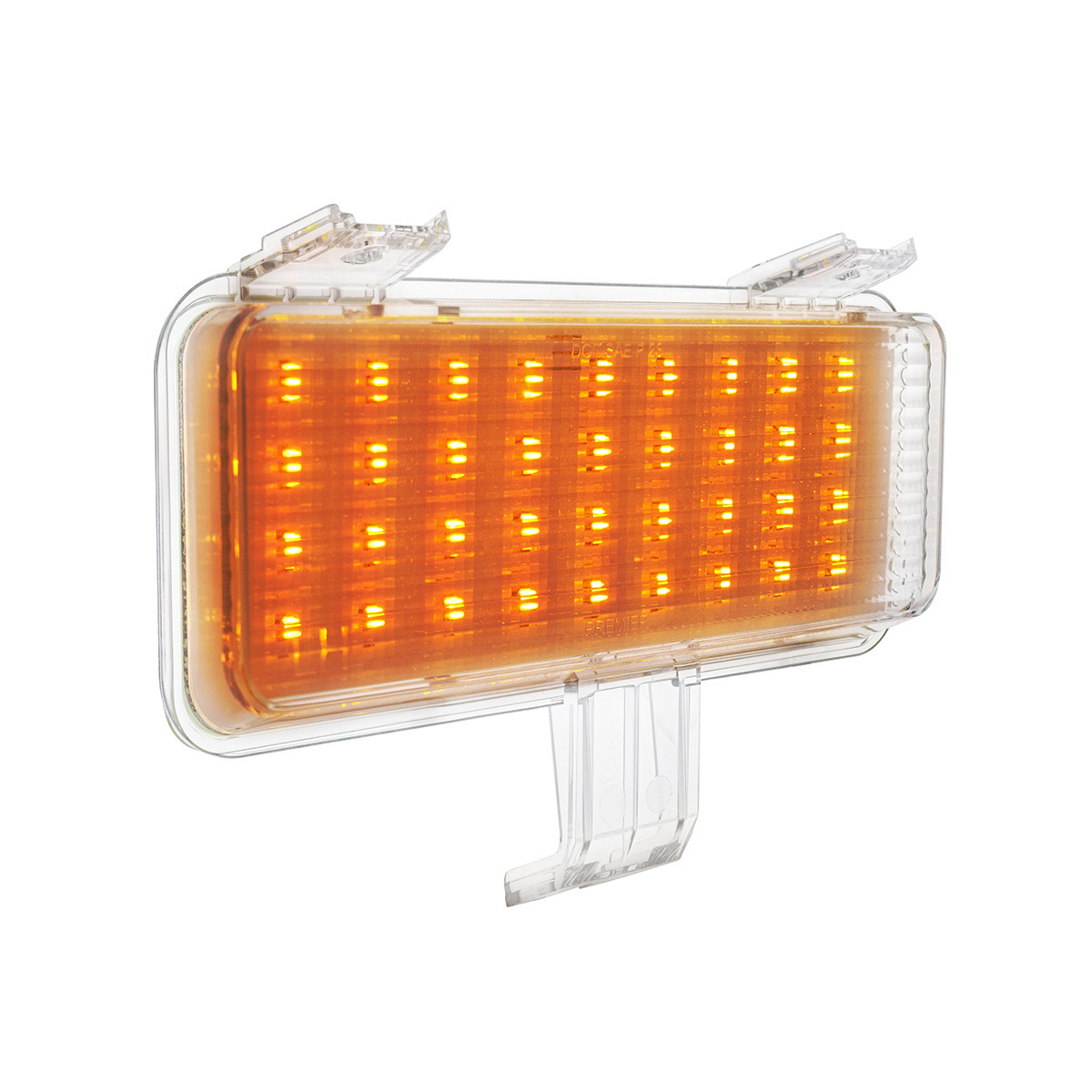 36 LED Sequential Parking Light For 1981-1982 Chevrolet & GMC Truck-Amber LED/Clear Lens L/H
