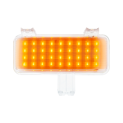36 LED Sequential Parking Light For 1981-1982 Chevrolet & GMC Truck-Amber LED/Clear Lens L/H