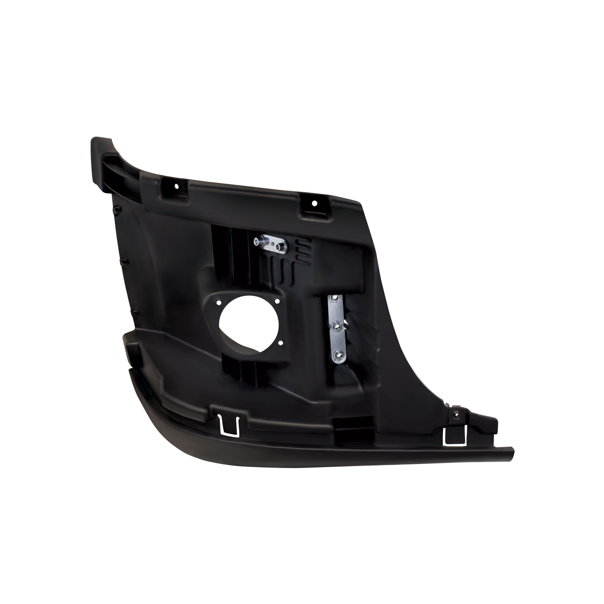 Bumper End Reinforcement With Fog Light Hole For 2008-2017 Freightliner Cascadia - Passenger