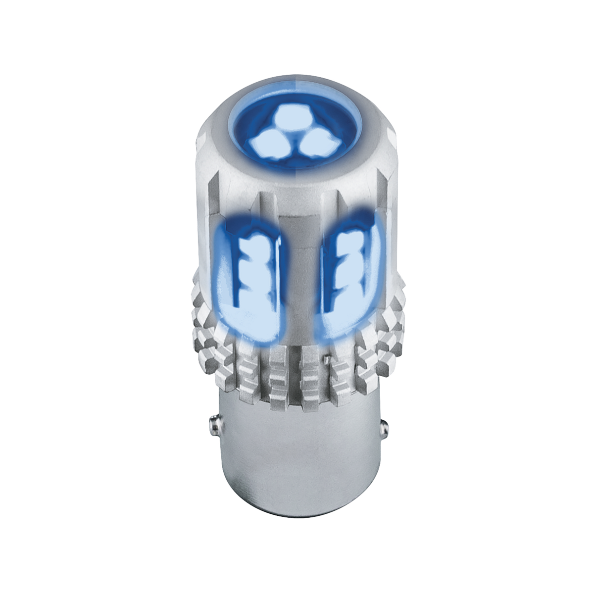 360-Degree Double Fury High Power 18 LED 1157 Bulb-Red & Blue LED