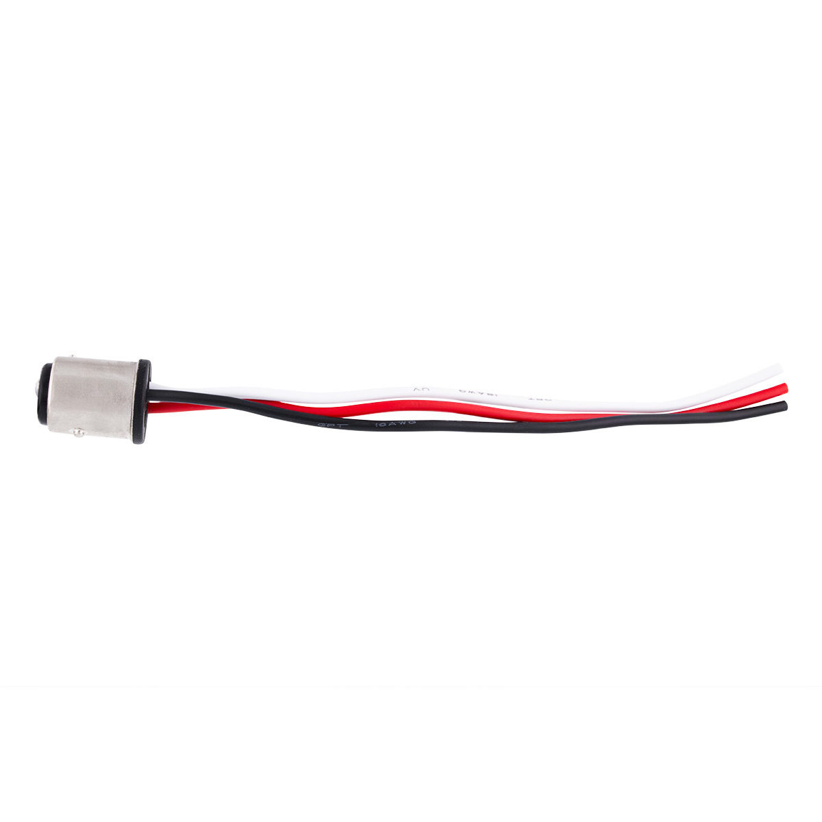1157 Double Contact Stlye 3-Wire Tail Light Socket Adapter (10 Pcs)