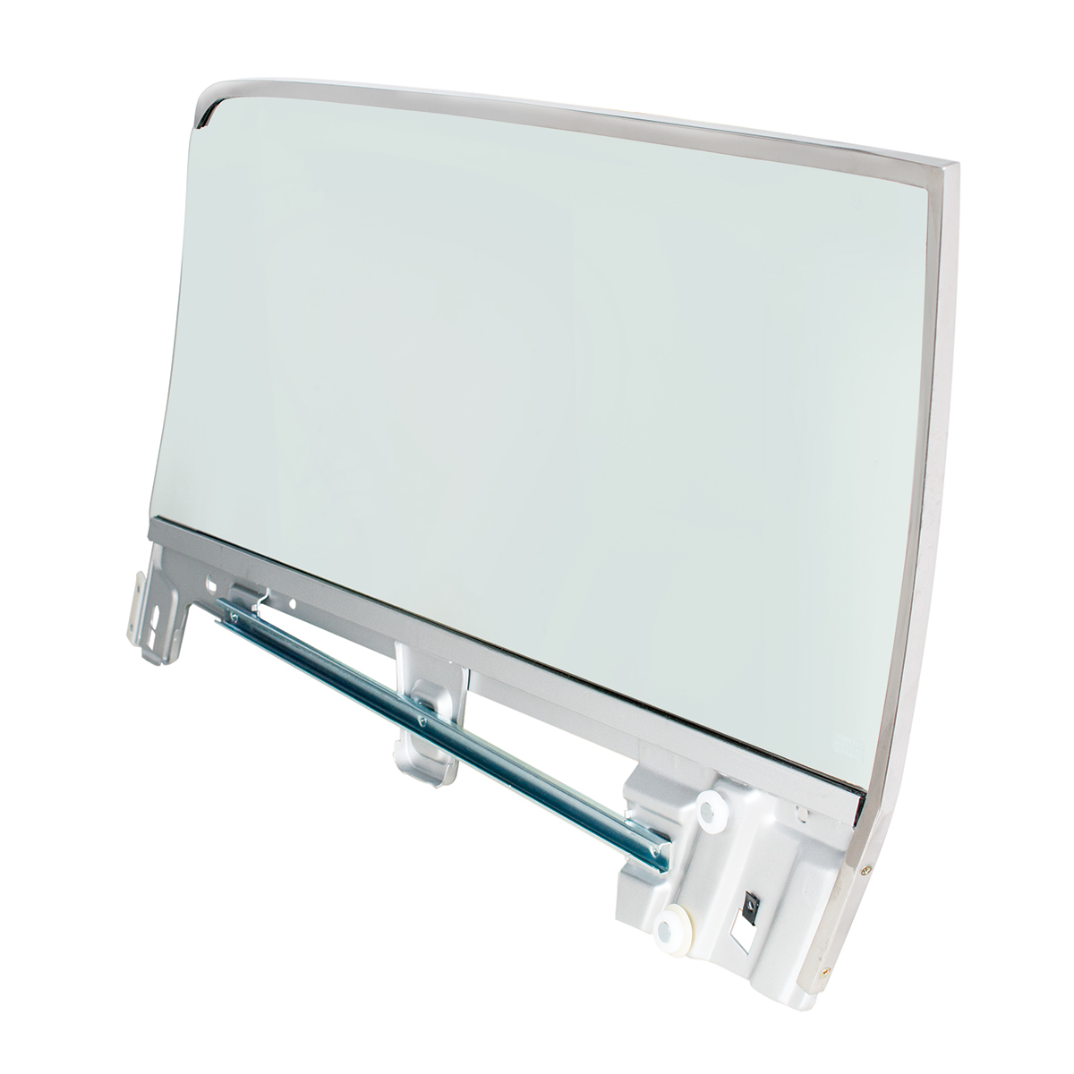 Complete Tint Door Glass Assembly For 1967-68 Ford Mustang Coupe - R/H