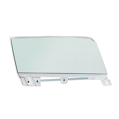 Complete Tint Door Glass Assembly For 1967-68 Ford Mustang Coupe - R/H