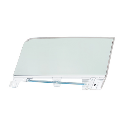 Complete Tint Door Glass Assembly For 1967-68 Ford Mustang Coupe - R/H