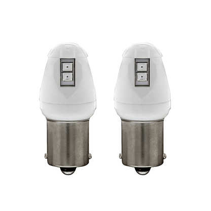 High Power 8 LED 1156 Type Bulb - Red (Card of 2)