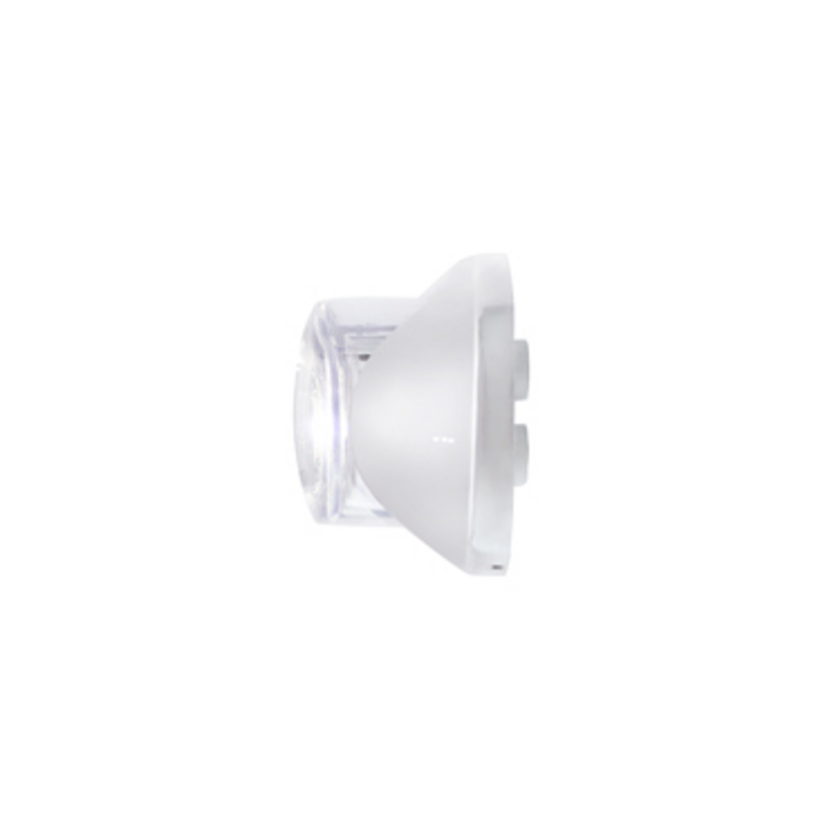 5 LED Reflector Auxiliary/Utility Light With Side Ditch Light -White LED/Clear Lens (Bulk)