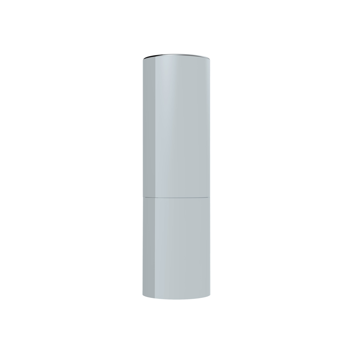33mm X 7-1/4" Chrome Plastic Tall Cylinder Nut Cover - Thread-On (Bulk)