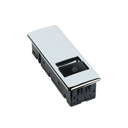 Chrome Door Switch Cover With Power Windows For 2018-2026 Freightliner Cascadia - Passenger