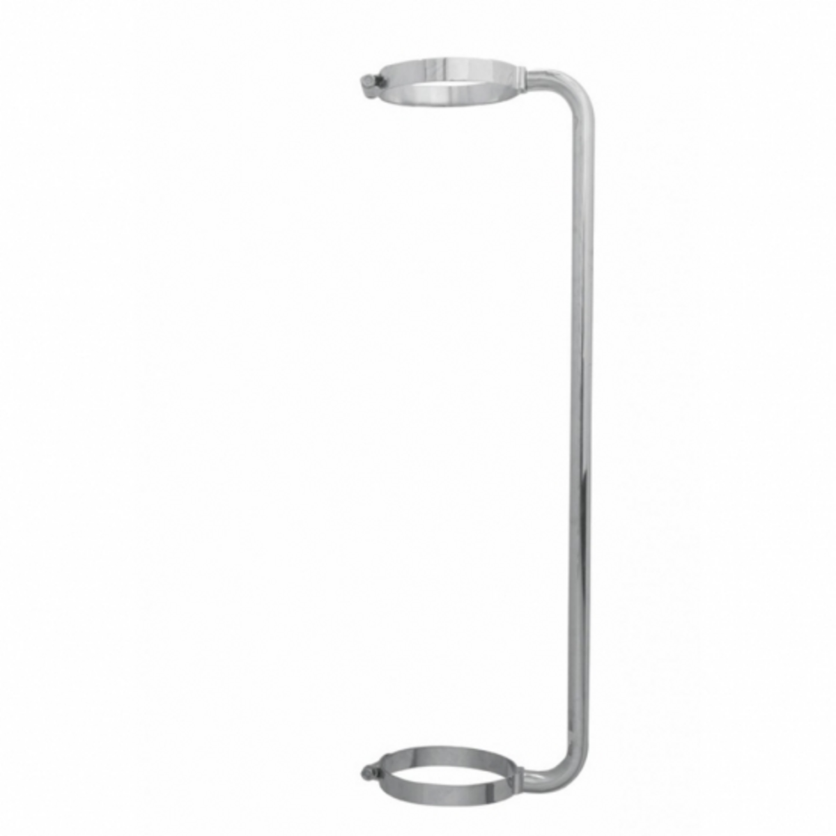 34" Chrome Exhaust Grab Handle - 7" Clamp