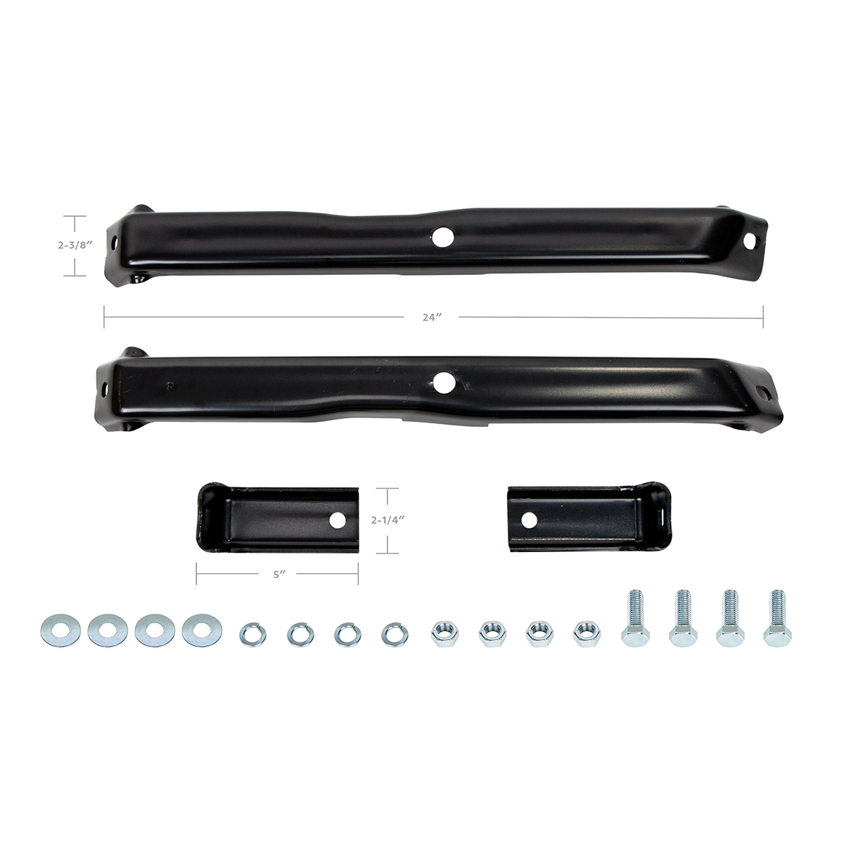 Front Bumper Bracket Kit For 1973-80 Chevy & GMC Truck