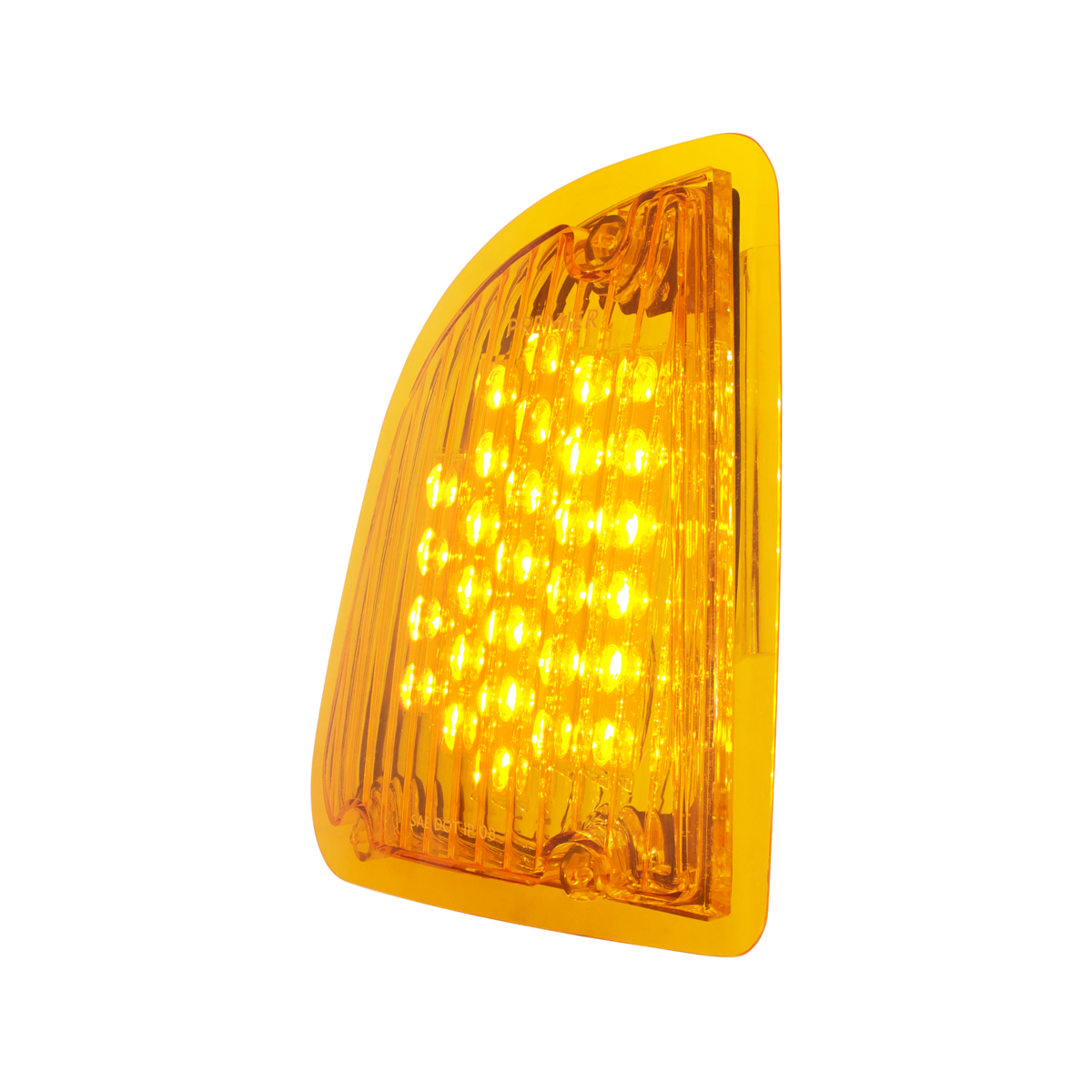 29 LED Turn Signal Light For 1985-2007 Kenworth T600 (Passenger) - Amber LED/Amber Lens