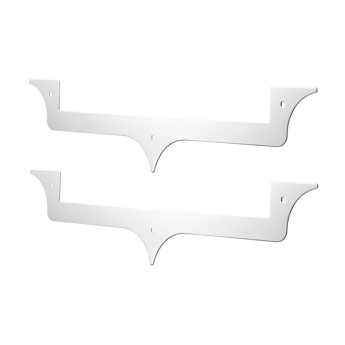 Kenworth Stainless Emblem Accent (Card of 2)