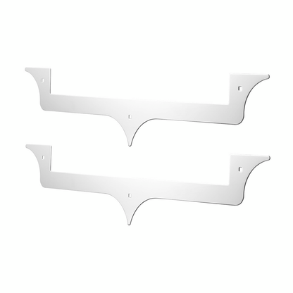 Kenworth Stainless Emblem Accent (Card of 2)