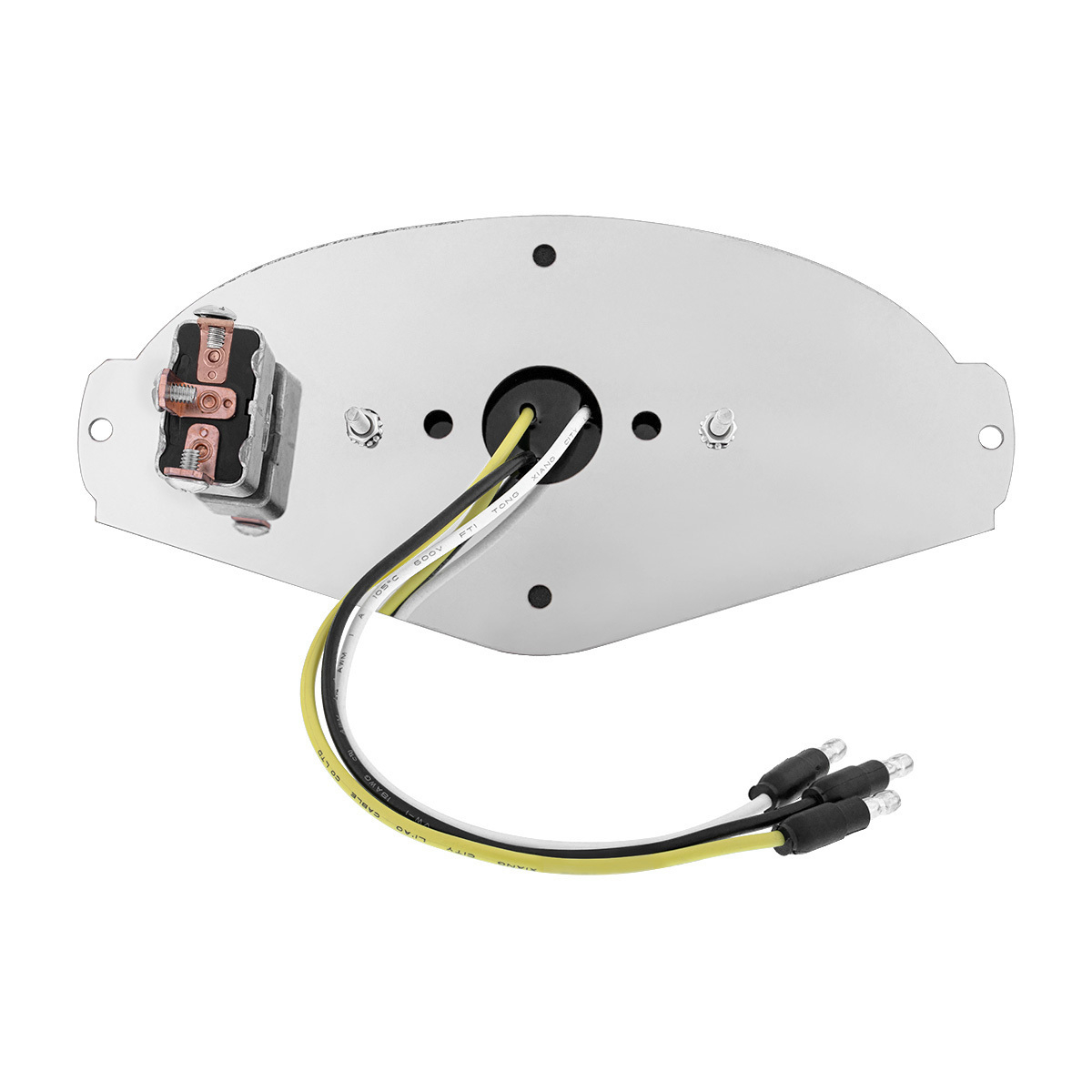 304 SS Above Door Dome Light Kit W/ 17 LED Double Fury Watermelon For 2008-2017 FL Cascadia-Red & White LED