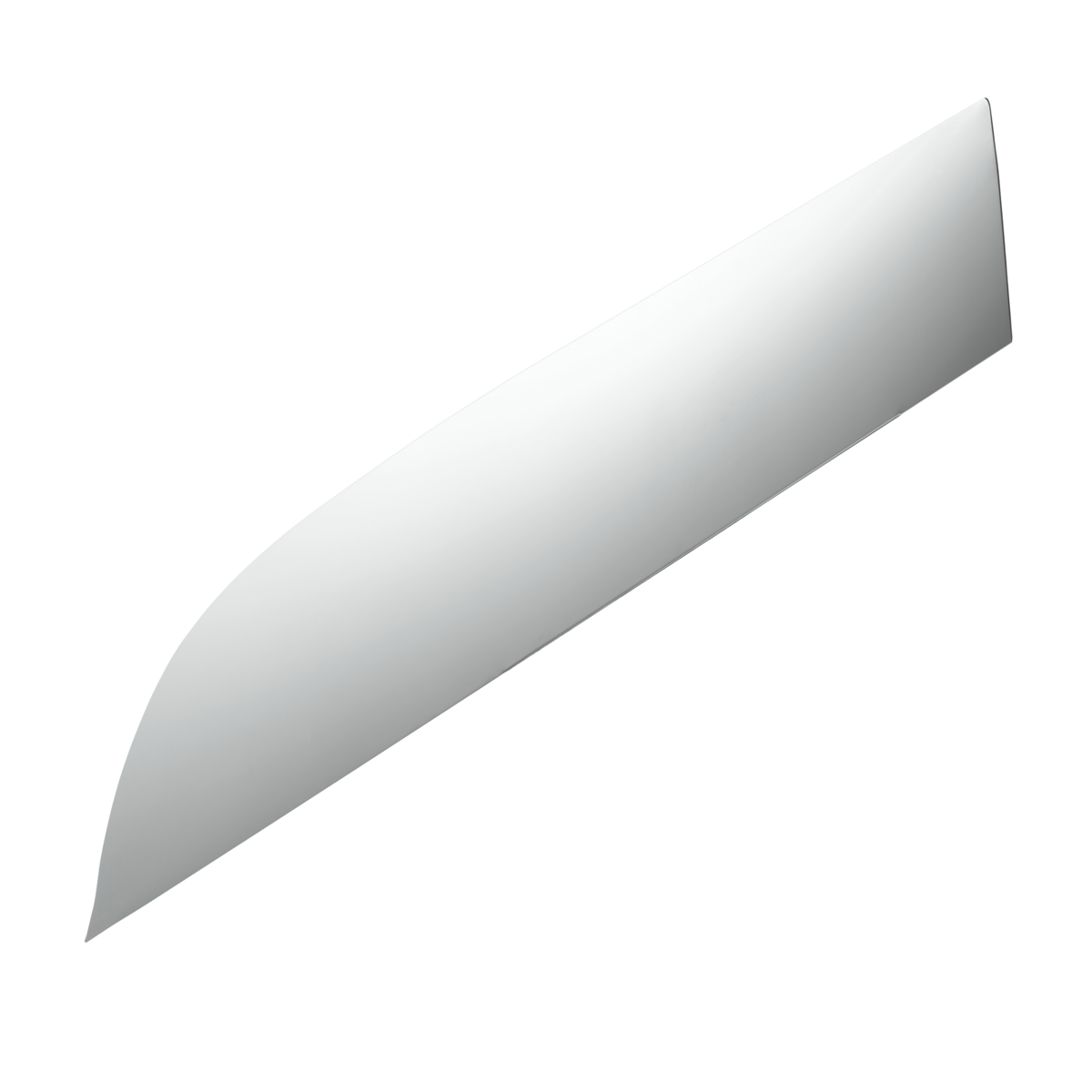 304 Stainless Steel 8" Chop Top Window Trim For Kenworth T680/T880 Trucks (Pair)