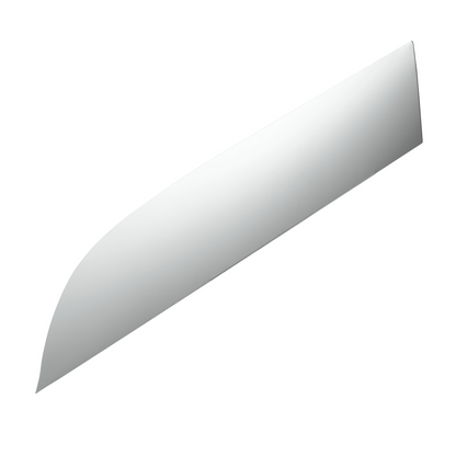 304 Stainless Steel 8" Chop Top Window Trim For Kenworth T680/T880 Trucks (Pair)