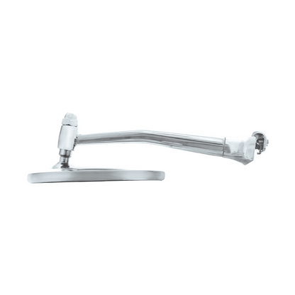 4" Stainless Steel Peep Mirror With Chrome Straight Arm And Convex Mirror Glass