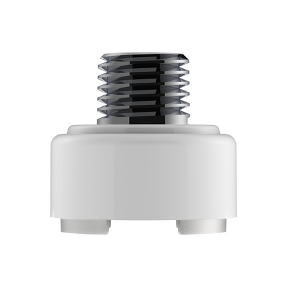 M30X3.5 Thread-On Shift Knob Mounting Adapter For Eaton Fuller Style 9/10 Shifter - Pearl White