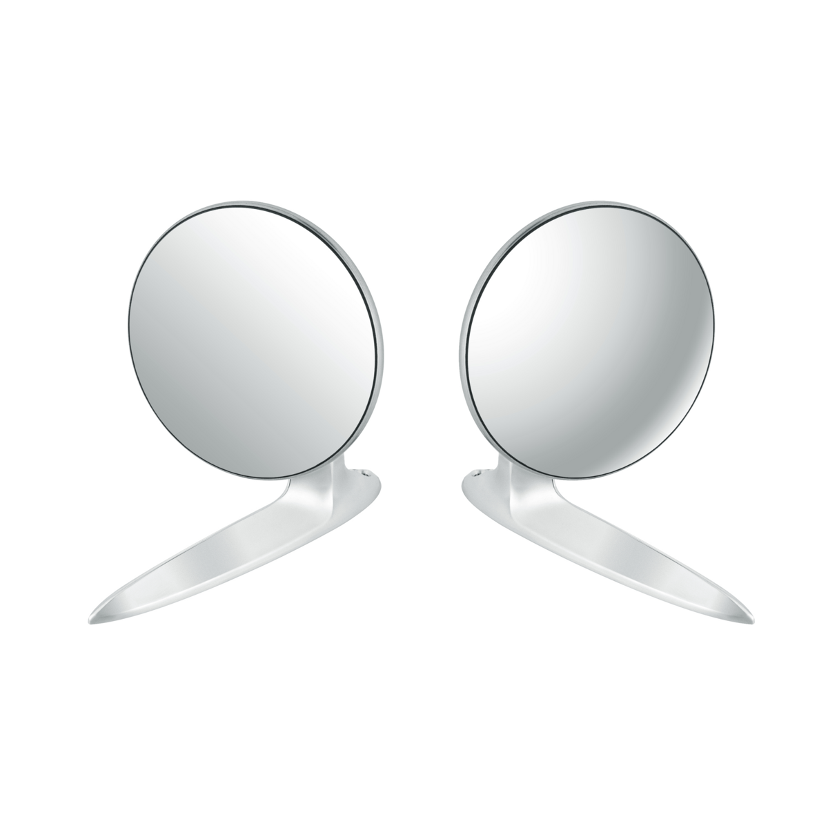 Exterior Mirror Bundle With LED Turn Signal for 1955-1957 Chevy Passenger Car (Pair)