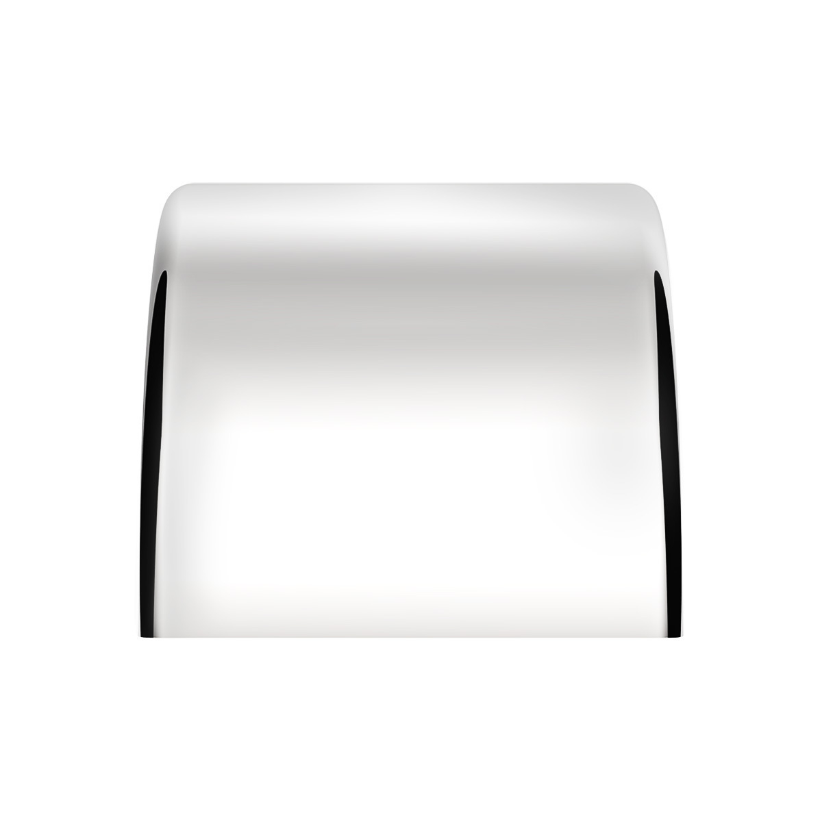 60" 430 Stainless Steel (16ga) Roll Formed Edge Smooth Half Fender - SS Series (Pair)