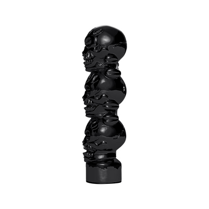 1/2"-13 Thread-On 3 Skull Candy Color Shift Knob-Glossy Black