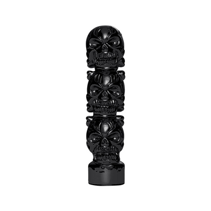 1/2"-13 Thread-On 3 Skull Candy Color Shift Knob-Glossy Black