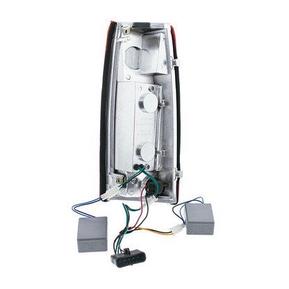 24 LED Tail Light With 6 LED Backup Light Assembly For 1988-2000 Chevrolet & GMC Truck (Pair)