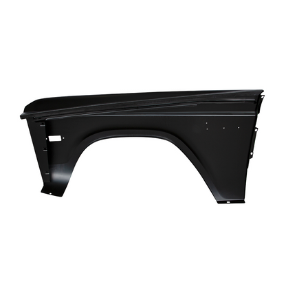 Front Fender With Sidemarker & Emblem Holes For 1970-77 Ford Bronco - R/H
