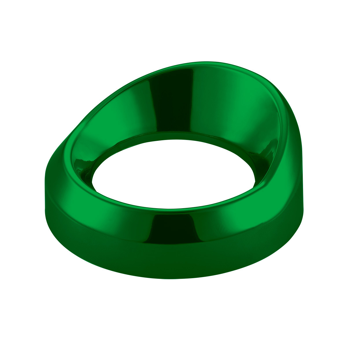 Candy Color Small Gauge Cover With Visor-Emerald Green