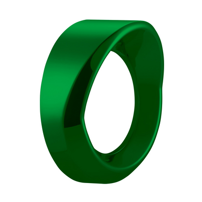Candy Color Small Gauge Cover With Visor-Emerald Green