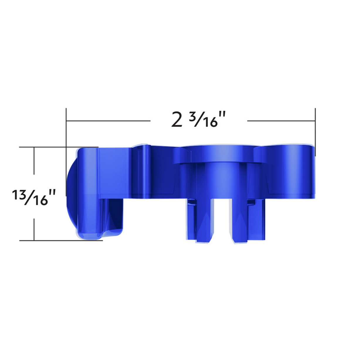 Candy Color Plastic Splitter Button For Eaton Fuller 13 Speed Shifter-Indigo Blue
