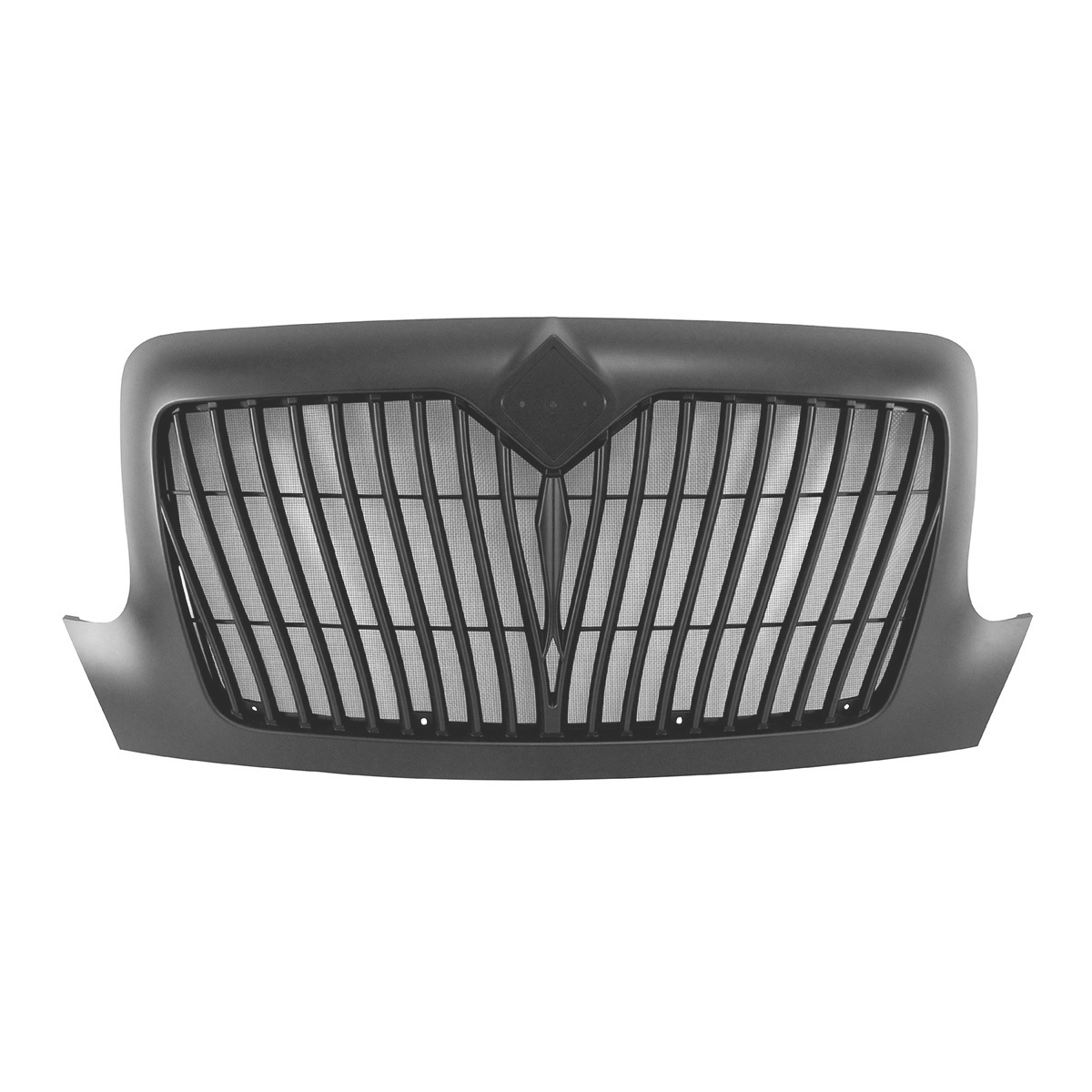 Black Grille With Curved Grille Bars For 2002-2018 International Durastar