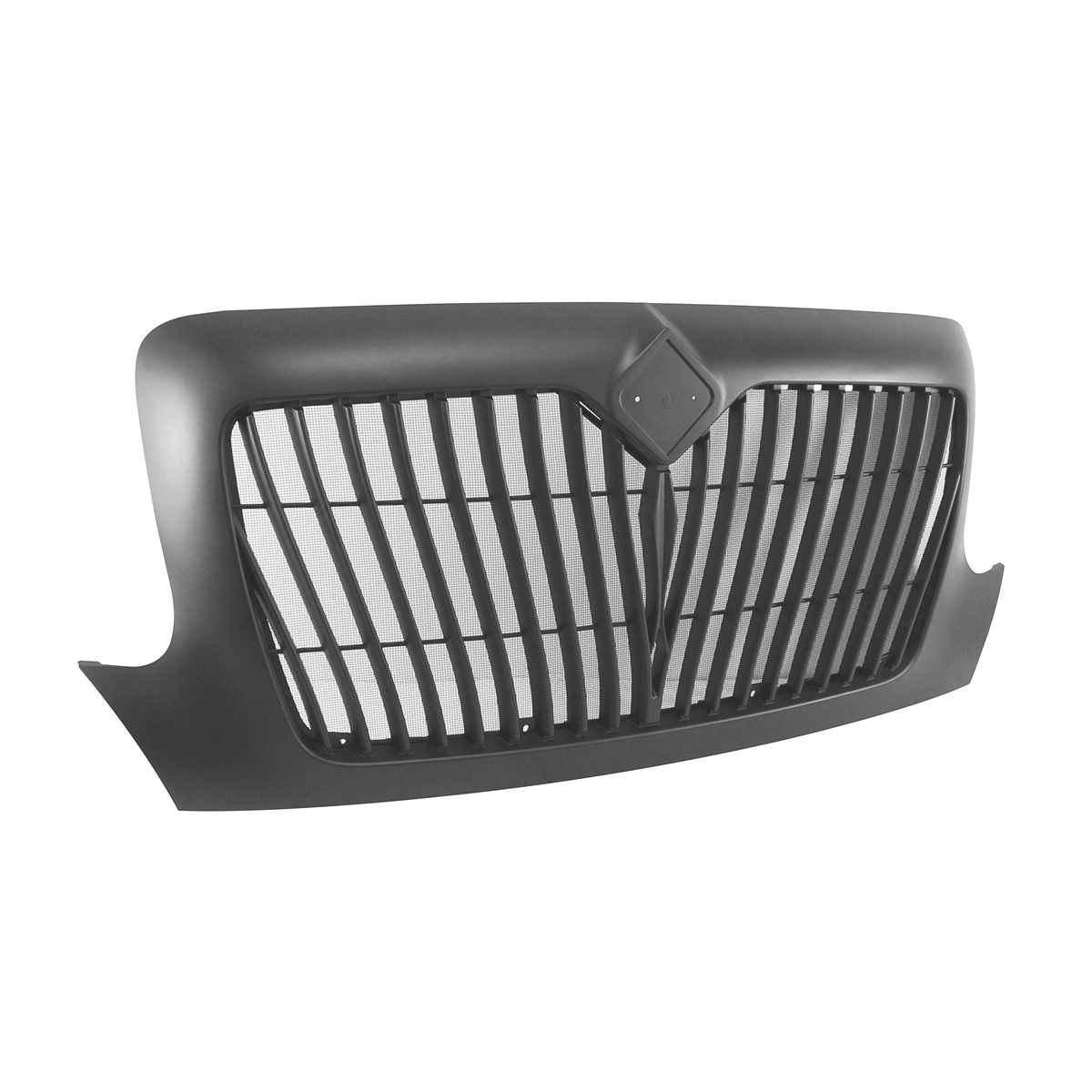 Black Grille With Curved Grille Bars For 2002-2018 International Durastar