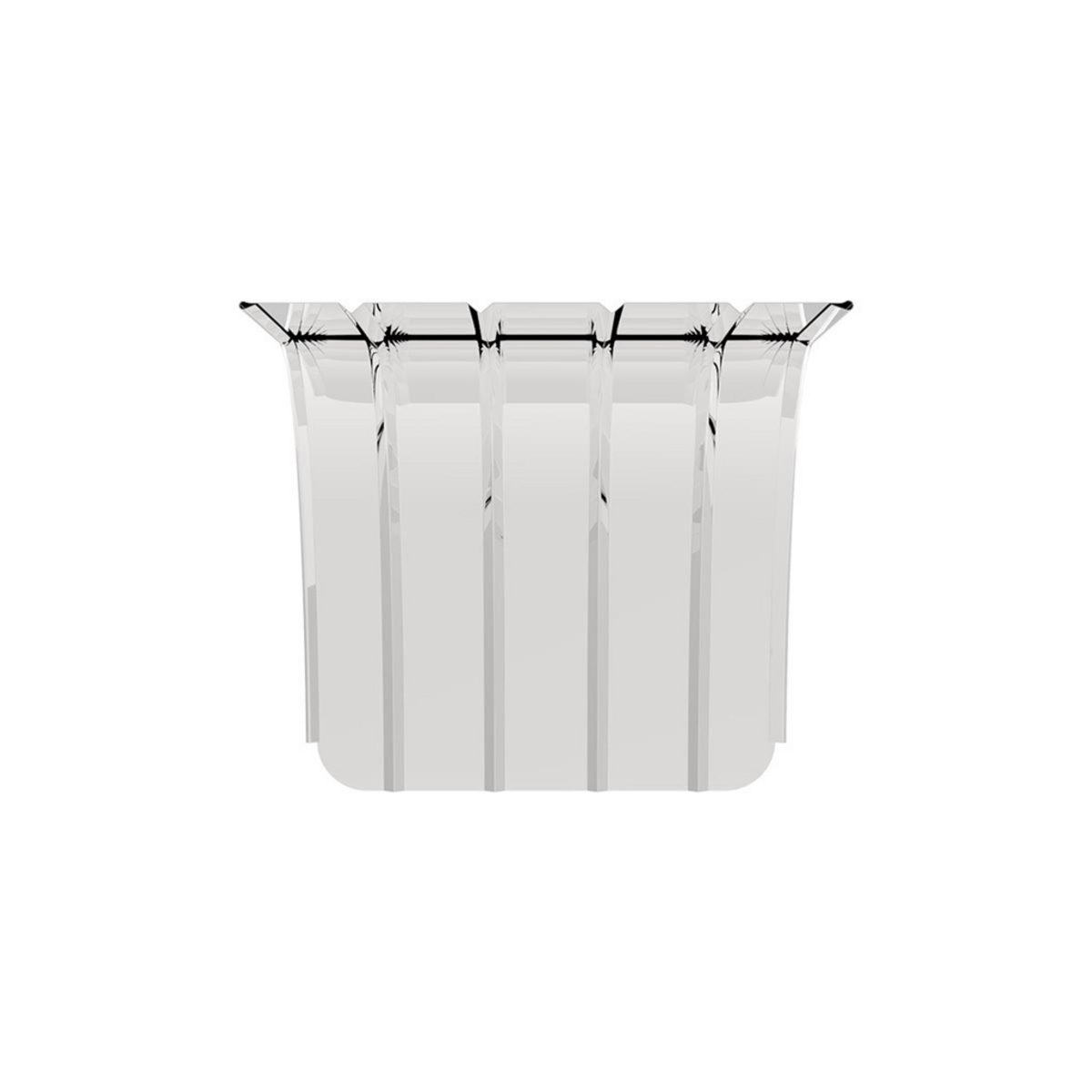 60" 430 Stainless Steel (16ga) Half Fender-SR Series (Pair)