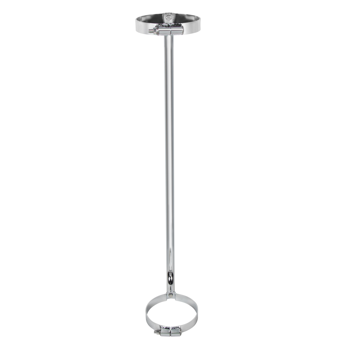 34" Chrome Exhaust Grab Handle - 6" Clamp