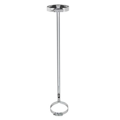 34" Chrome Exhaust Grab Handle - 6" Clamp