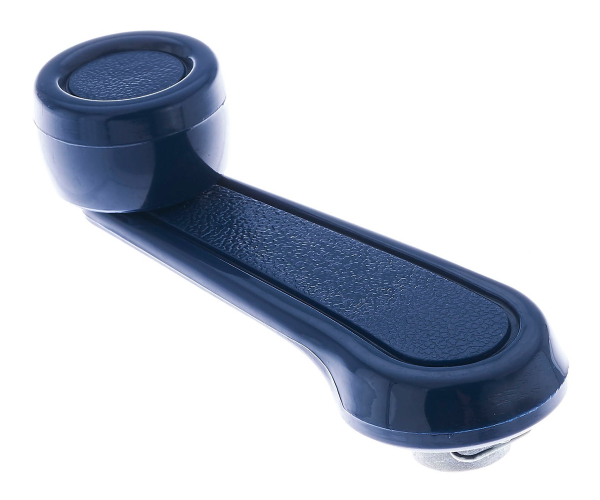 Window Crank Handle (2pcs) Plastic, Metal Blue for 1984-2026 Toyota Land Cruiser; 1990-1992 Daihatsu Rocky