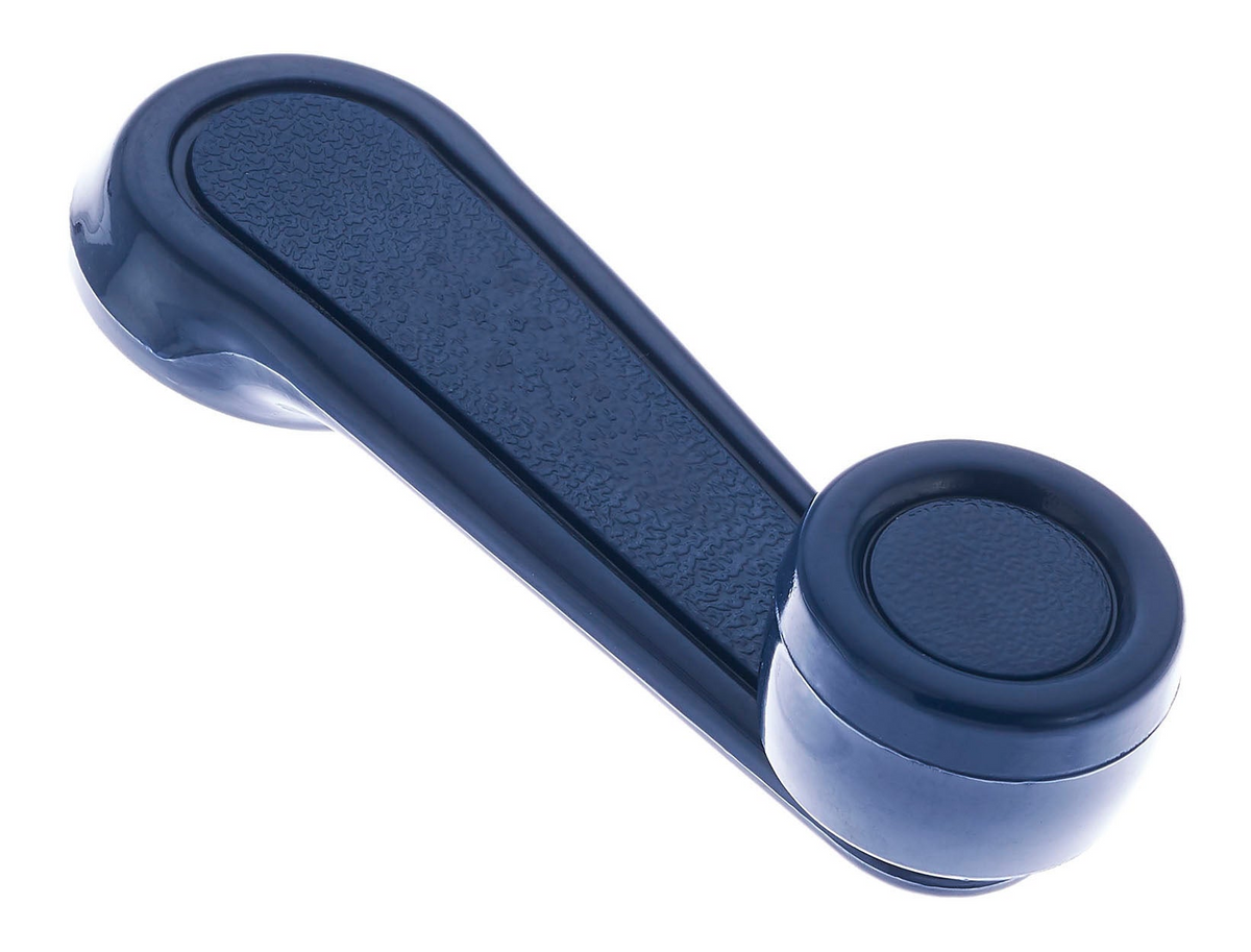 Window Crank Handle (2pcs) Plastic, Metal Blue for 1984-2026 Toyota Land Cruiser; 1990-1992 Daihatsu Rocky