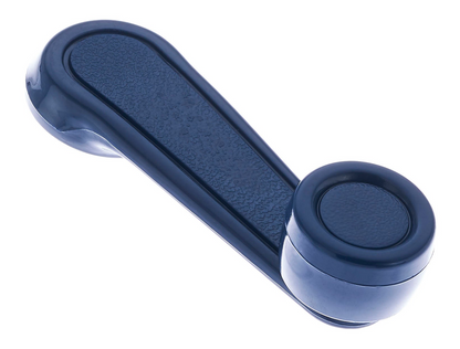 Window Crank Handle (2pcs) Plastic, Metal Blue for 1984-2026 Toyota Land Cruiser; 1990-1992 Daihatsu Rocky