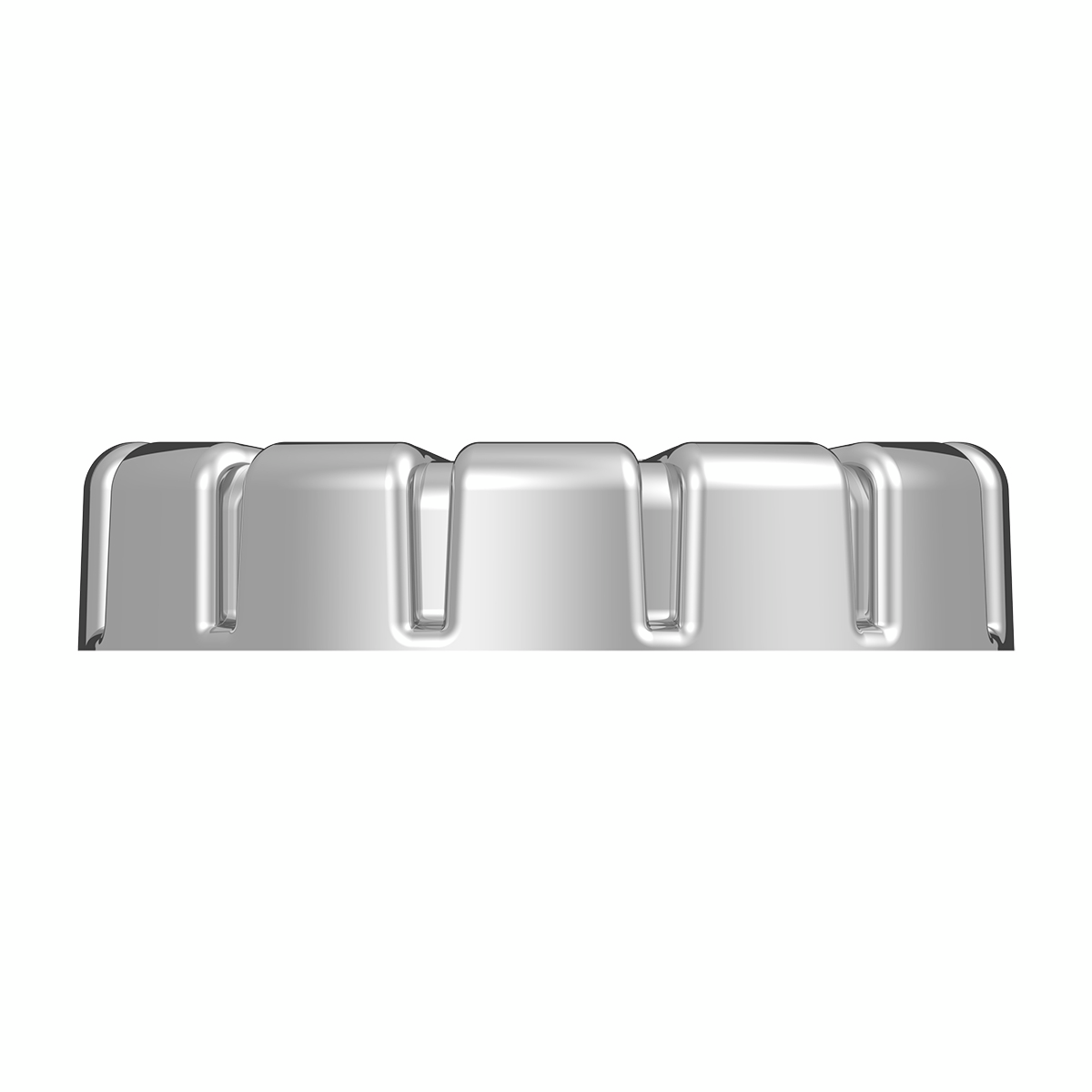 Chrome Plastic Fuel Cap Cover For Kenworth - Non-Locking