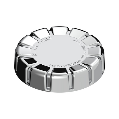 Chrome Plastic Fuel Cap Cover For Kenworth - Non-Locking