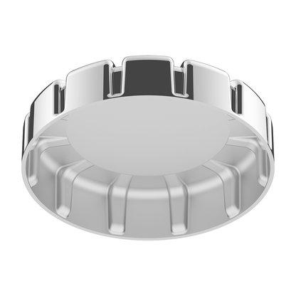 Chrome Plastic Fuel Cap Cover For Kenworth - Non-Locking