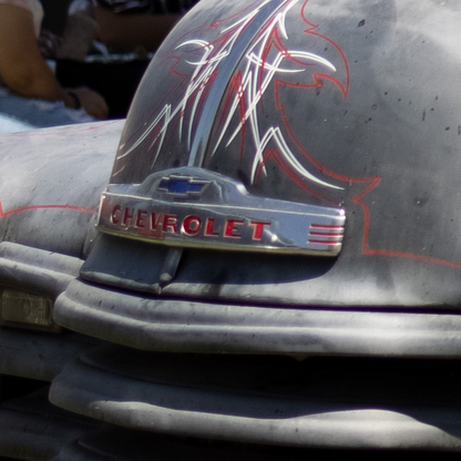 Stainless Steel Hood Emblem For 1947-53 Chevy Truck