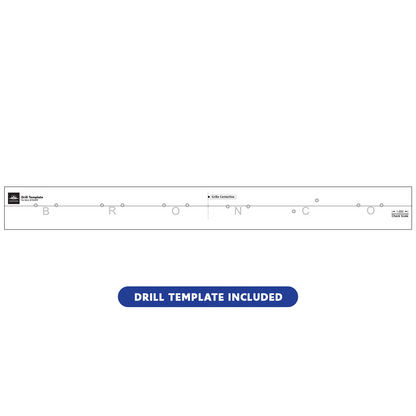 Chrome "BRONCO" Grille Letter Set For 1966-1977 Ford Bronco