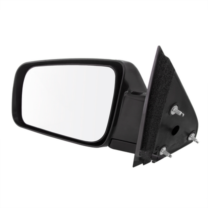 Black Door Mirror For 1988-2000 Chevy & GMC Truck - L/H (Manual, Foldable)