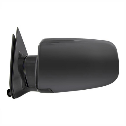 Black Door Mirror For 1988-2000 Chevy & GMC Truck - L/H (Manual, Foldable)